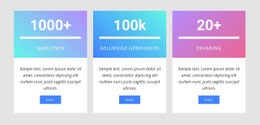 Aantaltellers Met Verloop - Mockup-Sjabloon Voor Websites