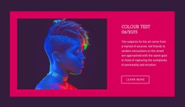 Colour test - CSS Template by Nicepage