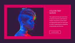 Colour Test Joomla Template