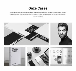 Over Onze Cases - Builder HTML