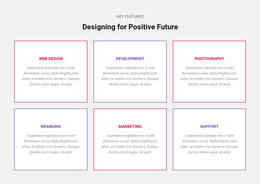 Multipurpose One Page Template For Essential Business Skills