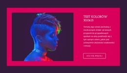 Test Koloru - Nowoczesny Szablon HTML5