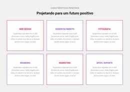 Habilidades Essenciais De Negócios - Maquete Do Site