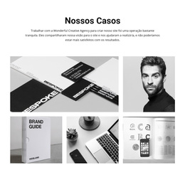 Sobre Nossos Casos - Tema WordPress