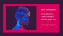 Renk Testi - Web Sitesi Şablonları