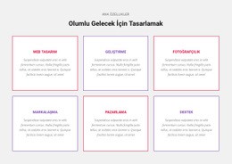 Temel Iş Becerileri Için Çok Amaçlı Tek Sayfalık Şablon