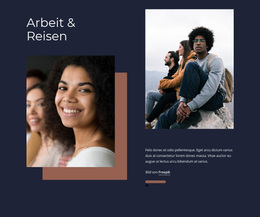 Mehrzweck-WordPress-Theme Für Arbeits- Und Reiseprogramme