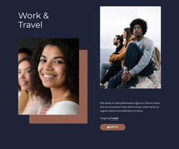 Work & Travel Programs - Responsive HTML5 Template