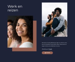 Werk- En Reisprogramma'S - Aangepast Websiteontwerp