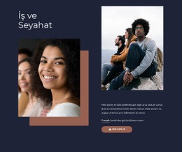 İş Ve Seyahat Programları - Özel Web Sitesi Tasarımı