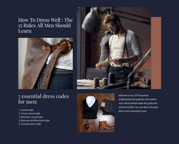 How To Start A Clothing Line - Custom Website Mockup