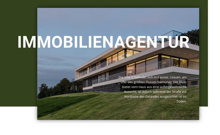 Sehr vertrauenswürdige lokale Agentur Website Builder-Vorlagen