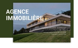 Agence Locale De Confiance - Modèle De Fonctionnalité D'Une Page