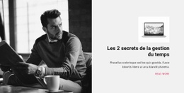 Secrets De La Gestion Du Temps - Créateur De Sites Web Réactifs