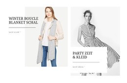 Partyzeit Und Kleid - Design HTML Page Online