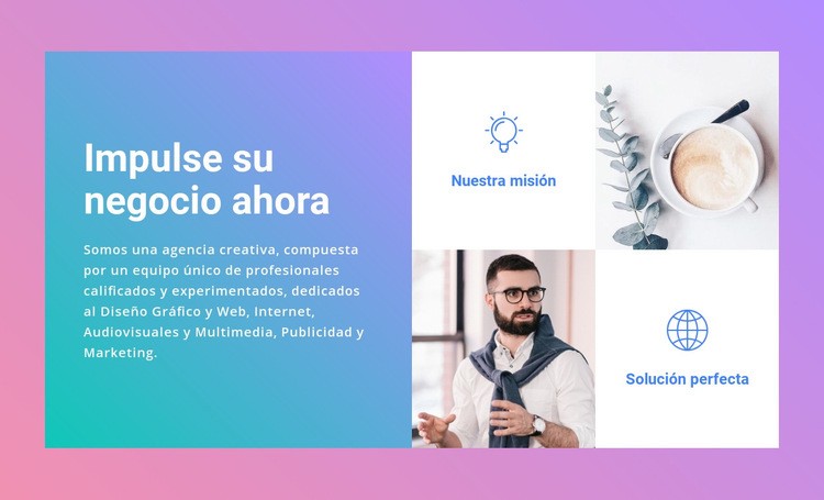 Acelere el crecimiento de su empresa Plantilla