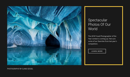 Spectacular Photos World - HTML Website Creator