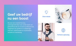 Versnel De Groei Van Uw Bedrijf - Functionaliteitsbestemmingspagina