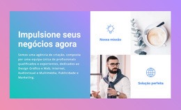 Acelere O Crescimento Da Sua Empresa - Design Profissional Personalizável