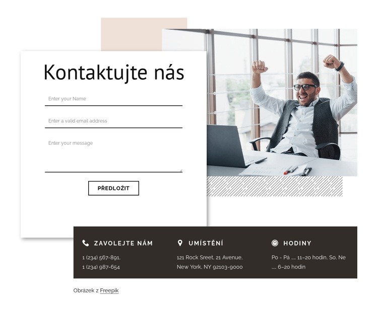 Kontaktujte značkovou agenturu Téma WordPress