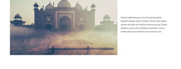 Travel In Mosque - Modern Web Template