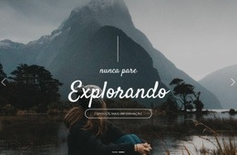 Construtor De Sites Exclusivo Para Viagem No Mundo