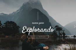 Viagem No Mundo - Tema WordPress Gratuito