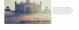 An Exclusive Website Design For Travel In Mosque