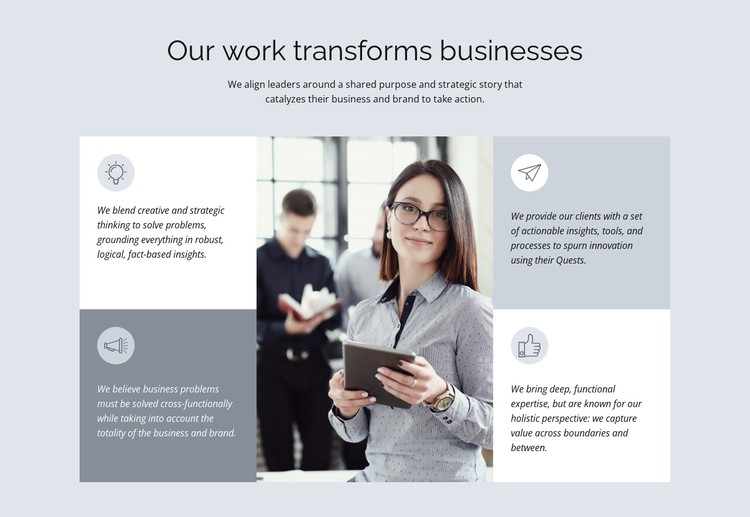 Legendary consulting firm CSS Template