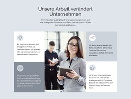 Legendäres Beratungsunternehmen Einzelseiten-Website