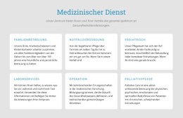 Entdecken Sie Unsere Medizinischen Dienstleistungen - Professionell Gestaltet