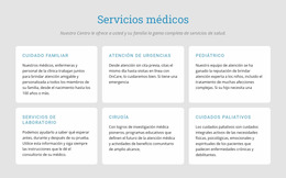 Explore Nuestros Servicios Médicos - Plantilla Joomla 2024