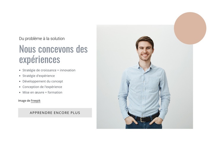 Agence de design UI Conception de site Web