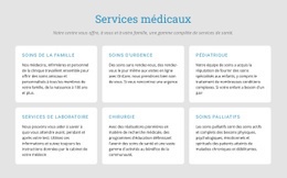 Page De Destination Exclusive Pour Découvrez Nos Services Médicaux