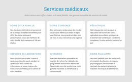 Thème WordPress Le Plus Créatif Pour Découvrez Nos Services Médicaux