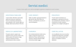 Esplora I Nostri Servizi Medici - Progettato Professionalmente