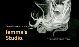 Jemma'S Studio Hair Stylist - Simple Visual Page Builder