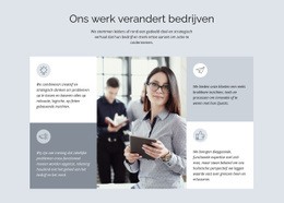 Schermmodel Voor Legendarisch Adviesbureau