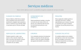 Explore Nossos Serviços Médicos