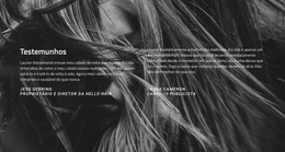 Testemunhos De Estúdio De Jemma - Tema WordPress Gratuito