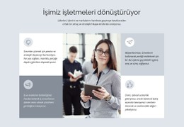 Efsanevi Danışmanlık Firması Tek Sayfalı Web Sitesi