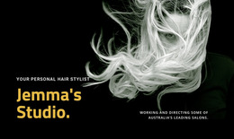 Jemma'S Studio Hair Stylist - Easy-To-Use WordPress Website Builder