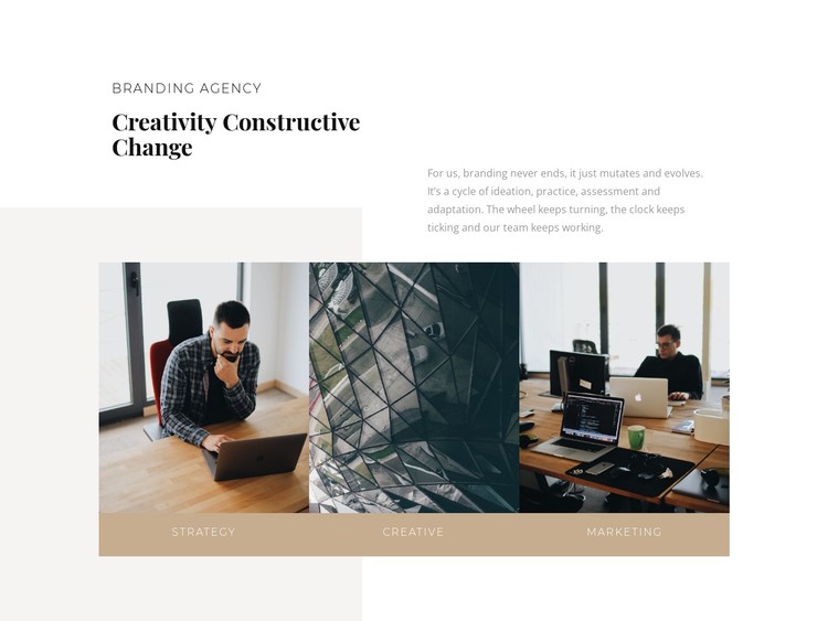 Creativity Company CSS Template