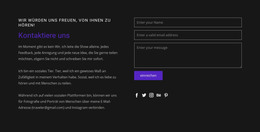 Einfach Uns Zu Finden – Webvorlage