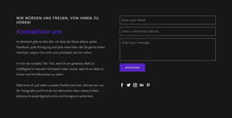 Design-Layout-Funktionalität Für Einfach Uns Zu Finden