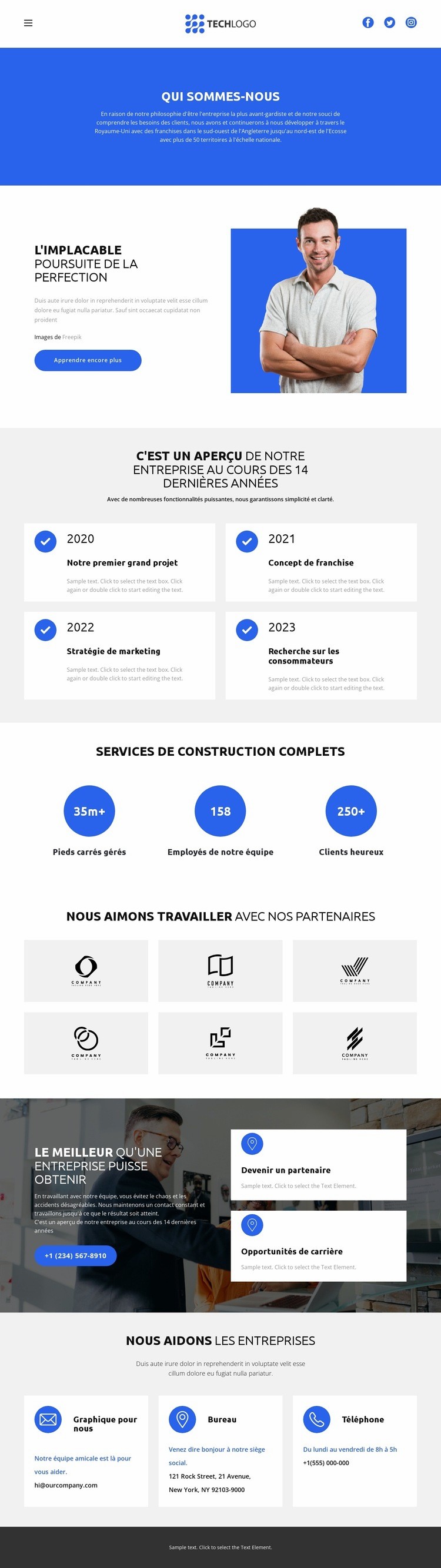 Vouloirjoindre Conception de site Web