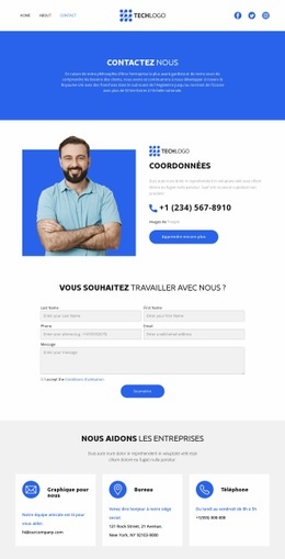 Nous Sommes Heureux De Vous Aider - Créateur De Sites Web Ultime