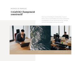 Entreprise De Créativité - Design HTML Page Online