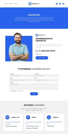 Siamo Lieti Di Aiutarvi - Online HTML Page Builder