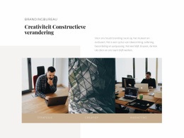 Creativiteitsbedrijf - Aanpasbare Professionele Websitebouwer